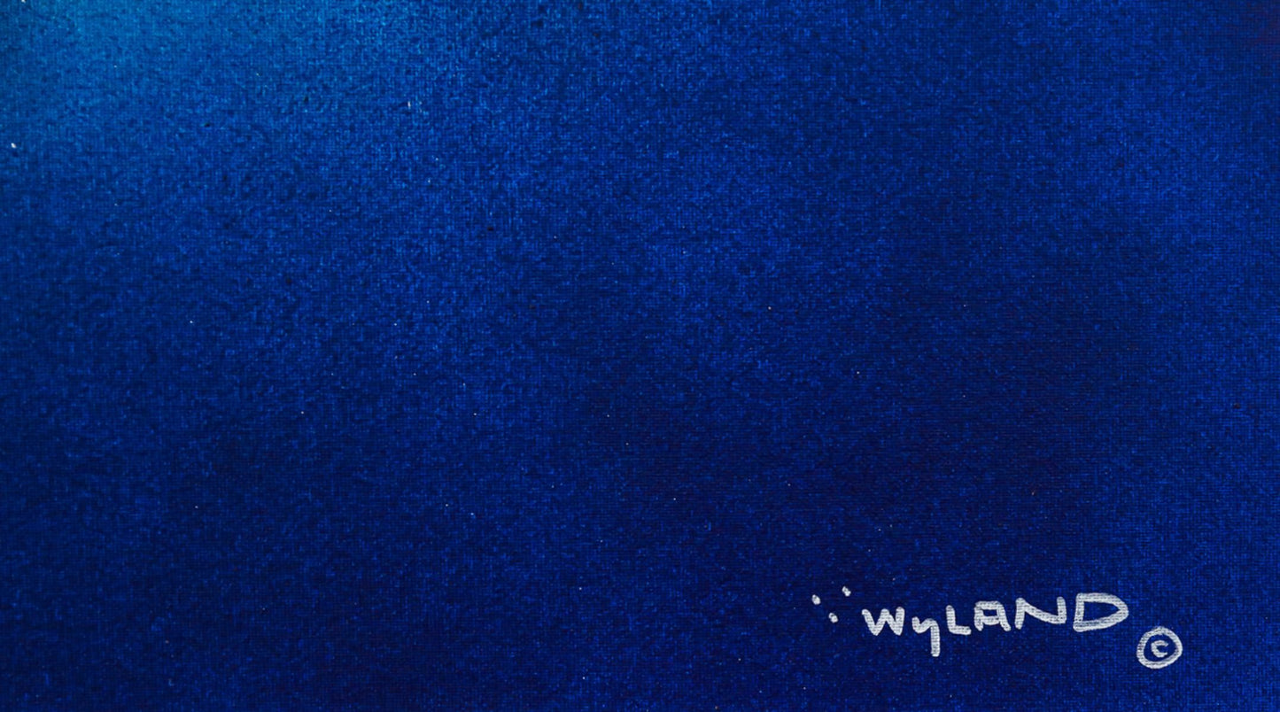 Wyland- Original Painting on Canvas "Sea Turtle"