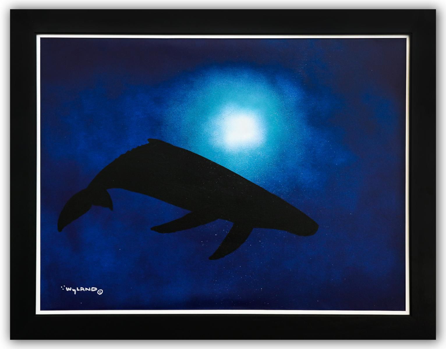 Wyland- Original Painting on Canvas "Deep Blue"