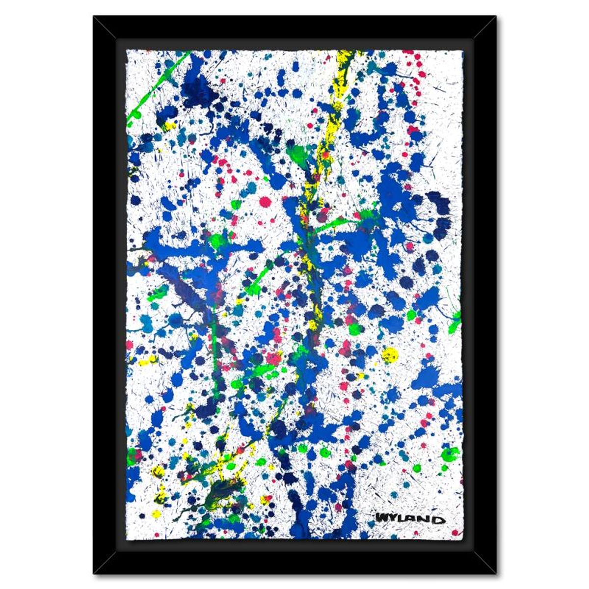 Wyland- Original Watercolor Painting on Deckle Edge Paper "Untitled"