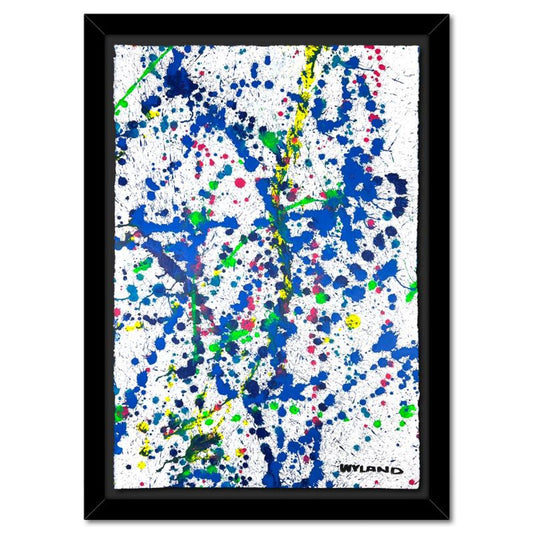 Wyland- Original Watercolor Painting on Deckle Edge Paper "Untitled"