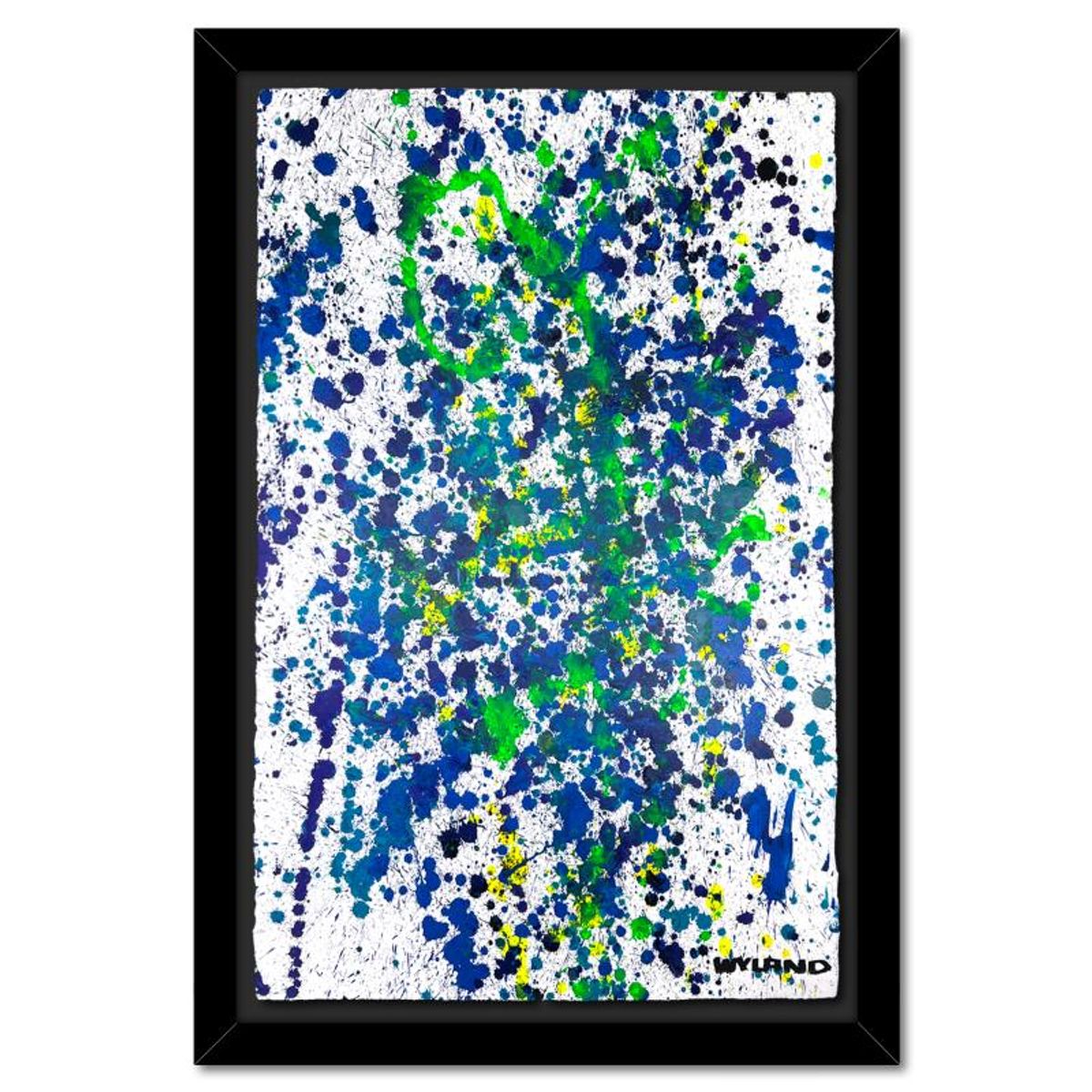 Wyland- Original Watercolor Painting on Deckle Edge Paper "Untitled"