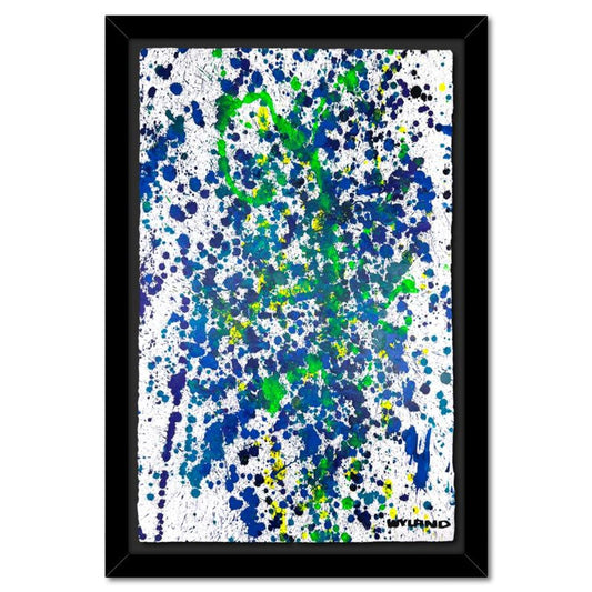 Wyland- Original Watercolor Painting on Deckle Edge Paper "Untitled"