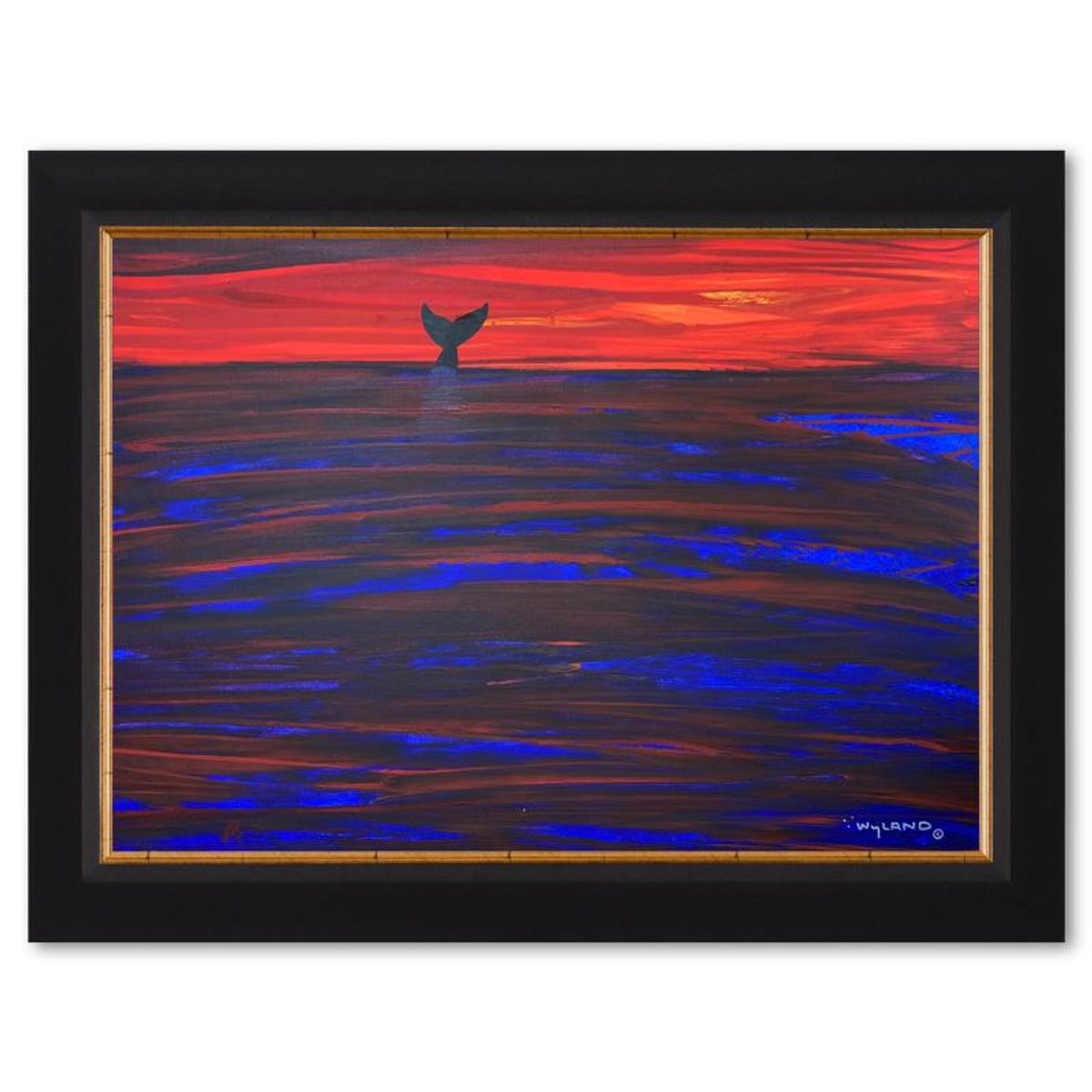 Wyland- Original Painting on Canvas "Untitled"