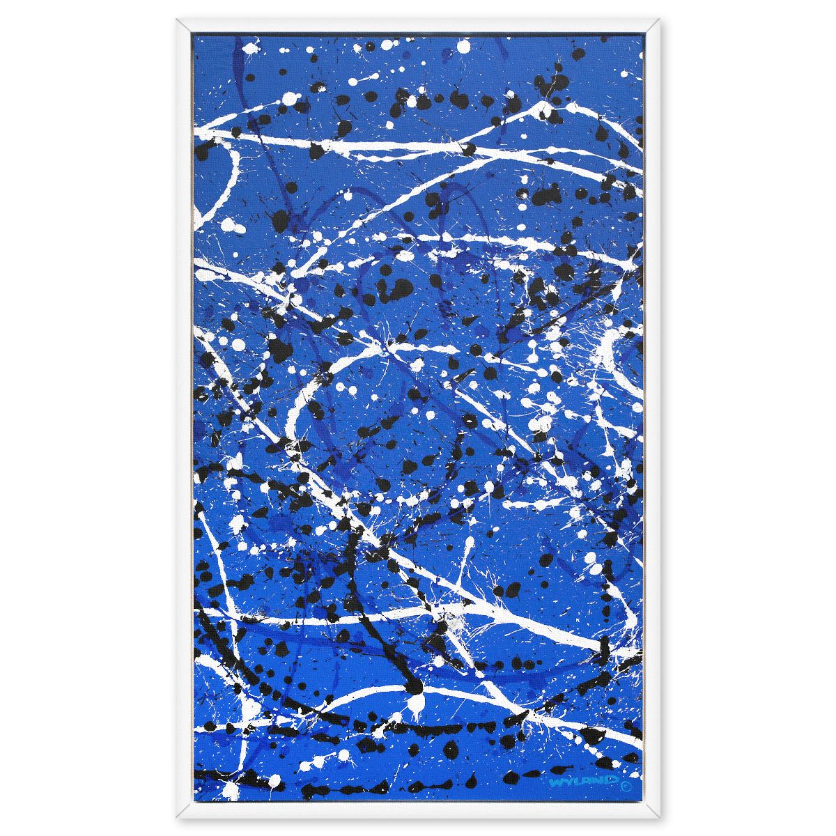 Wyland- Original Painting on Canvas "Abstract"