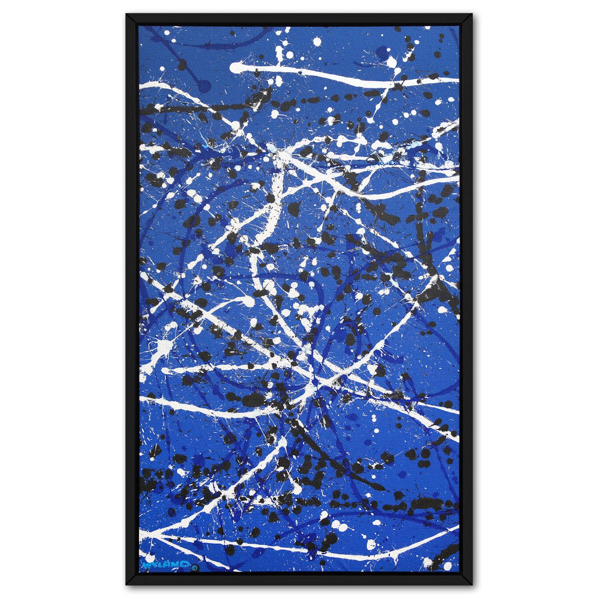 Wyland- Original Painting on Canvas "Abstract"