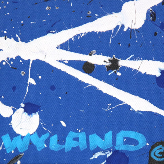 Wyland- Original Painting on Canvas "Abstract"