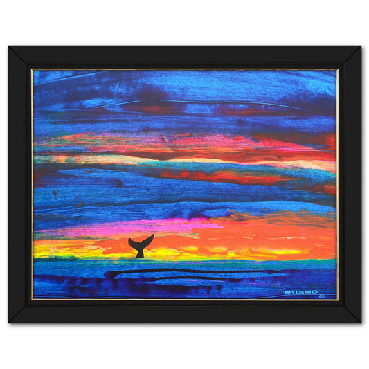 Wyland- Original Painting on Canvas "Abstract"
