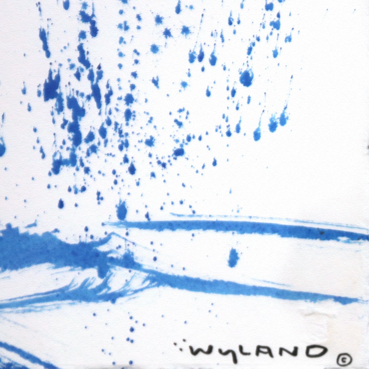 Wyland- Original Sumi Ink Painting "Whale Tail"