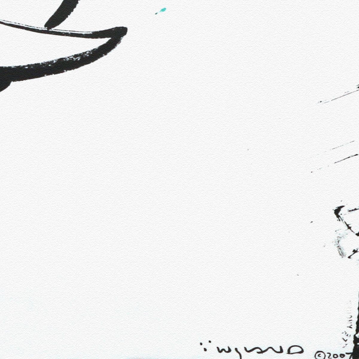 Wyland- Original Sumi Ink Painting "Dolphin"