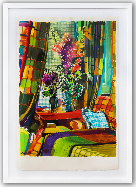 Zina Roitman- Original Watercolor "Untitled"