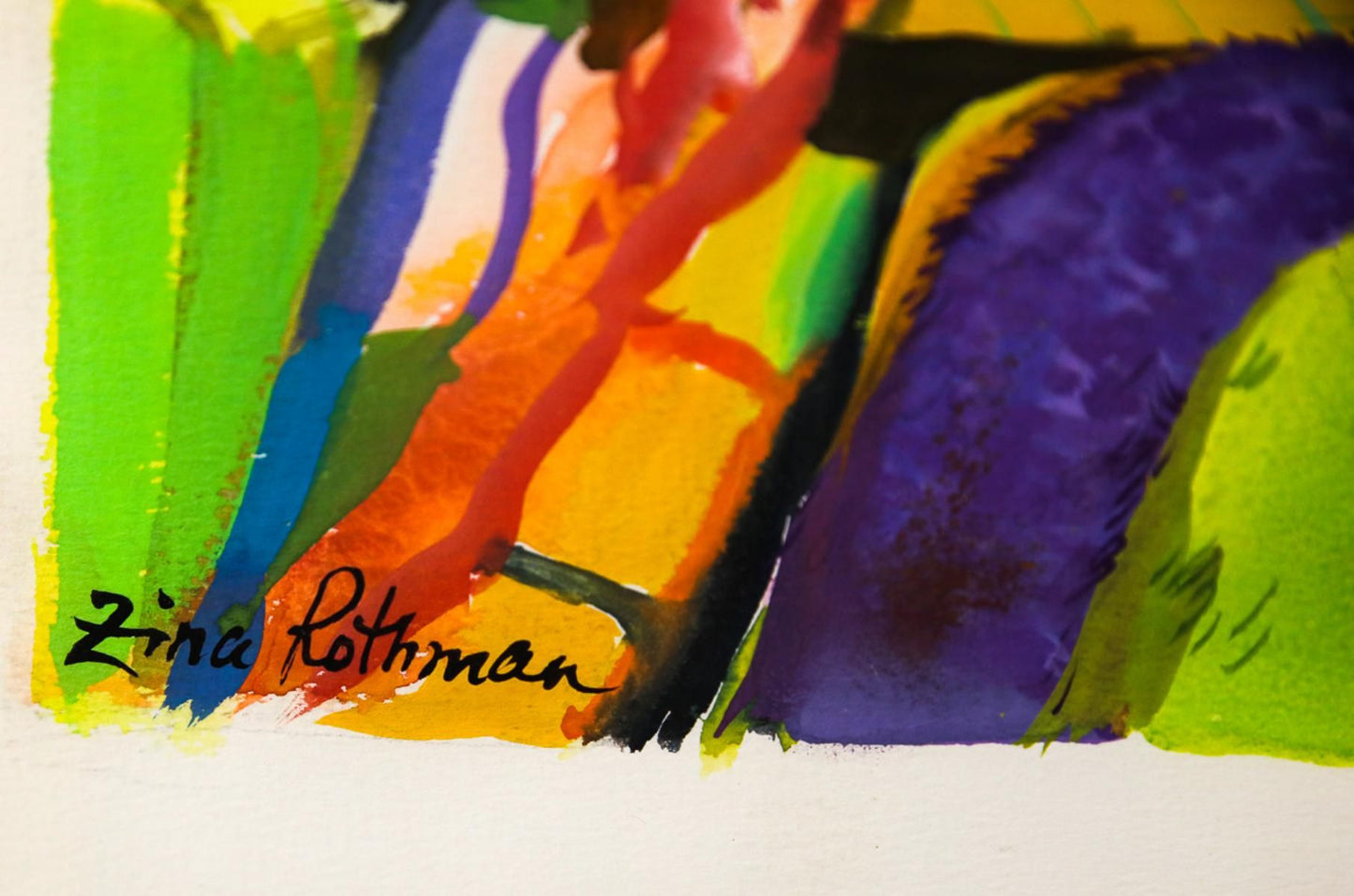 Zina Roitman- Original Watercolor "Untitled"