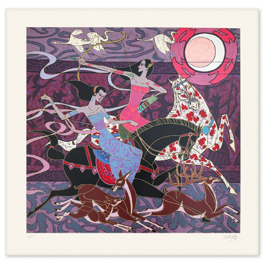Zu Ming Ho- Serigraph "Spring Ritual"