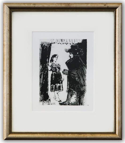 After Pablo Picasso- Offset Lithograph "From The 347 Series"