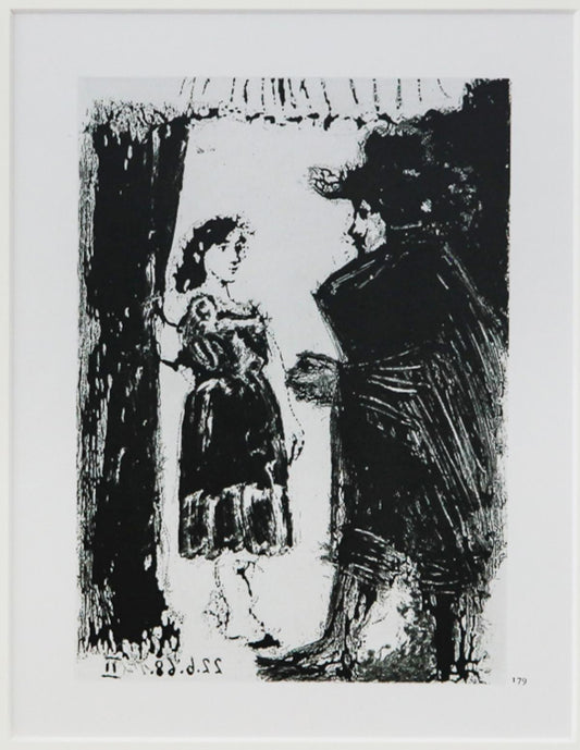 After Pablo Picasso- Offset Lithograph "From The 347 Series"