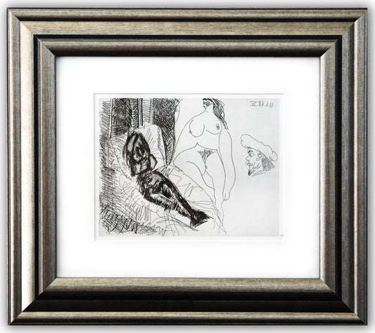 After Pablo Picasso- Offset Lithograph "From The 347 Series"