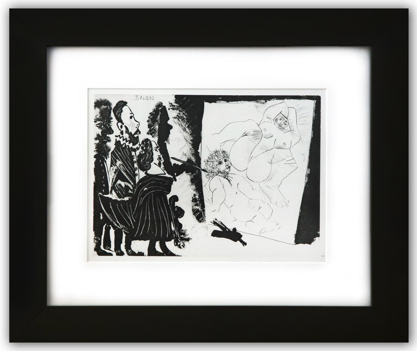 After Pablo Picasso- Offset Lithograph "From The 347 Series"