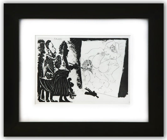 After Pablo Picasso- Offset Lithograph "From The 347 Series"