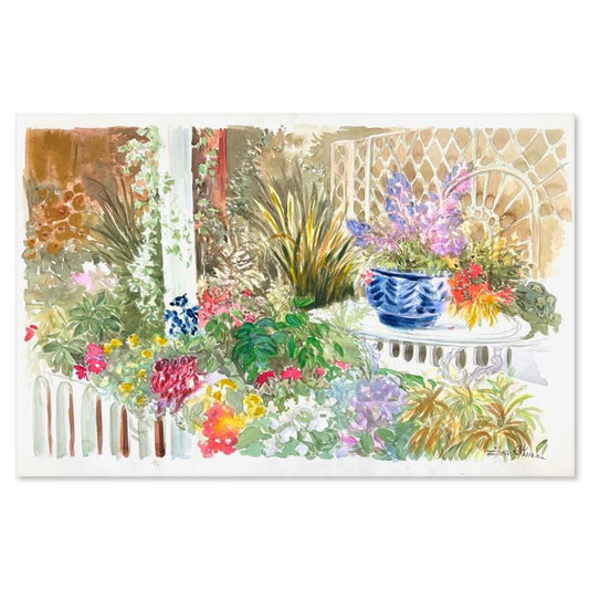 Zina Roitman, Hand Signed Original Painting with Letter of Authenticity.