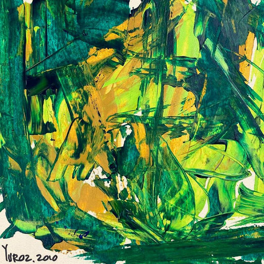 Yuroz, Framed Original Painting, Hand Signed with Letter of Authenticity.