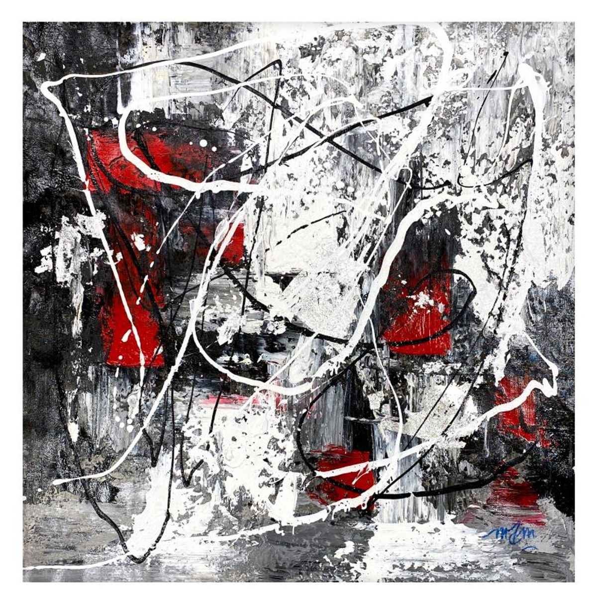 Zahra, Original Acrylic Painting on Canvas, Hand Signed with Letter of Authenticity.
