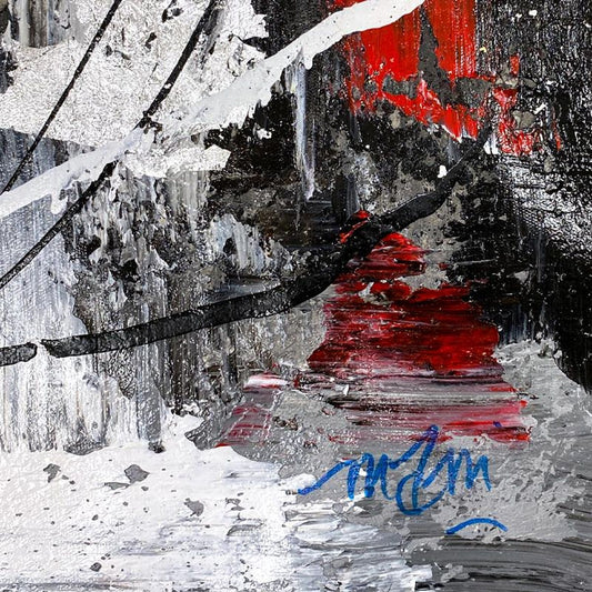 Zahra, Original Acrylic Painting on Canvas, Hand Signed with Letter of Authenticity.
