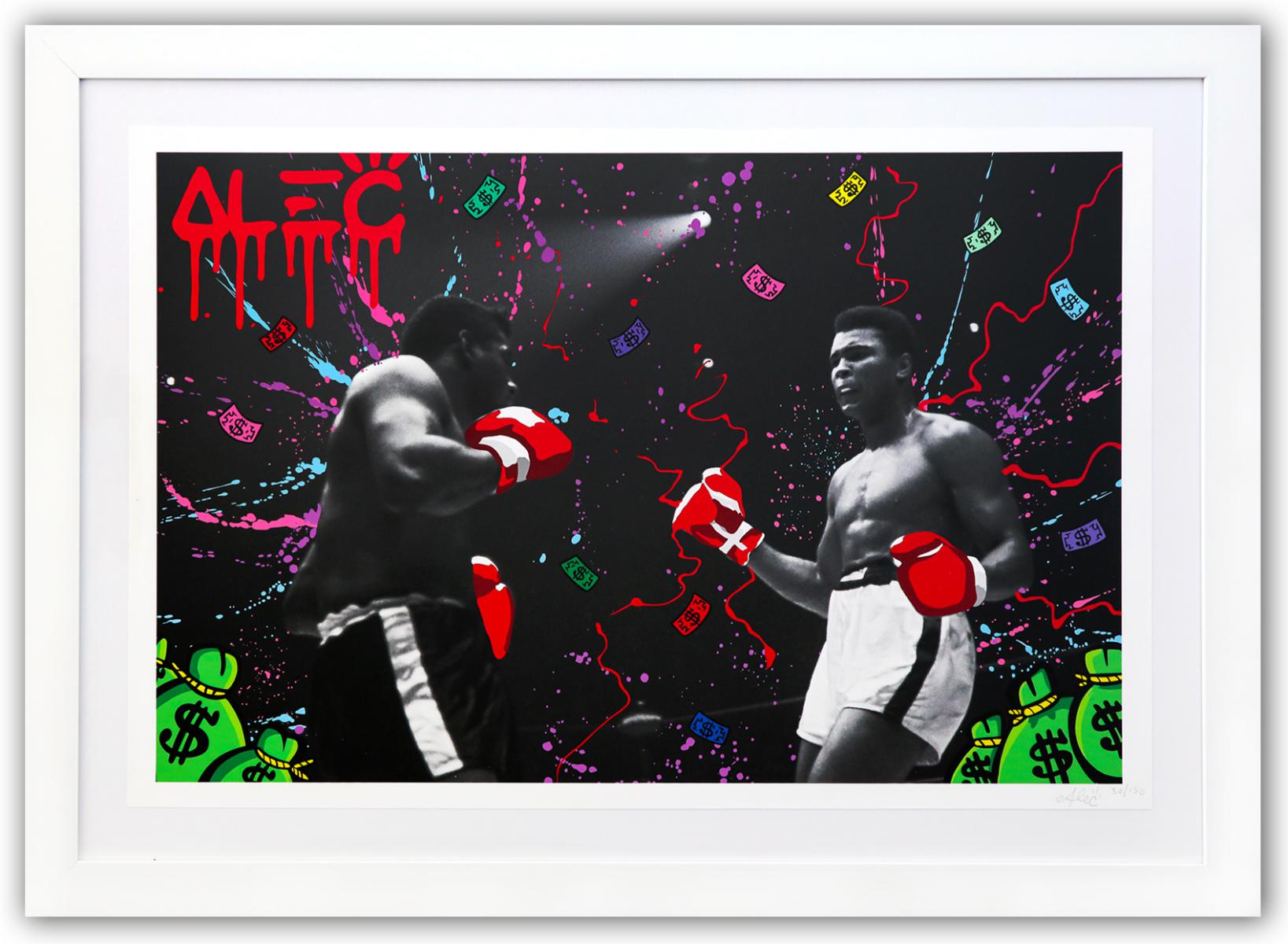 Alec Monopoly- GICLEE ON HEAVY WATERCOLOR PAPER "The Greatest of All Time"