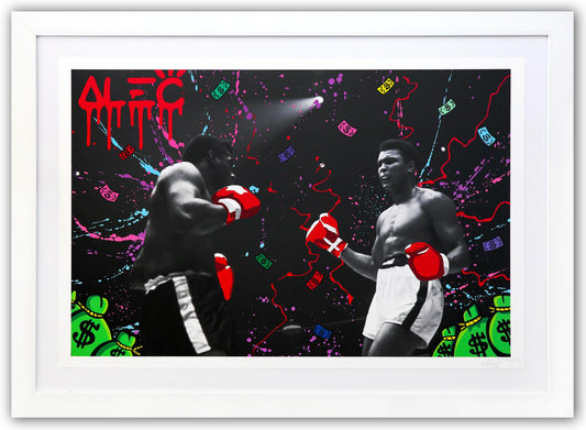 Alec Monopoly- GICLEE ON HEAVY WATERCOLOR PAPER "The Greatest of All Time"