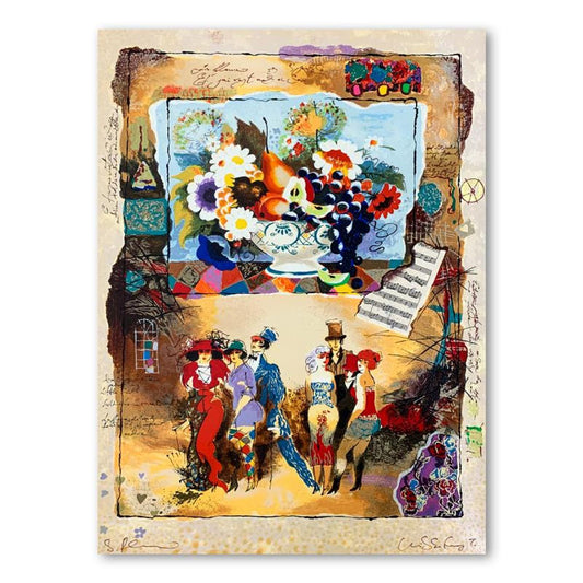 Alexander Galtchansky (1959-2008) and Tanya Wissotzky (1959-2006), Hand Signed Limited Edition Serigraph on Paper with Letter of Authenticity.