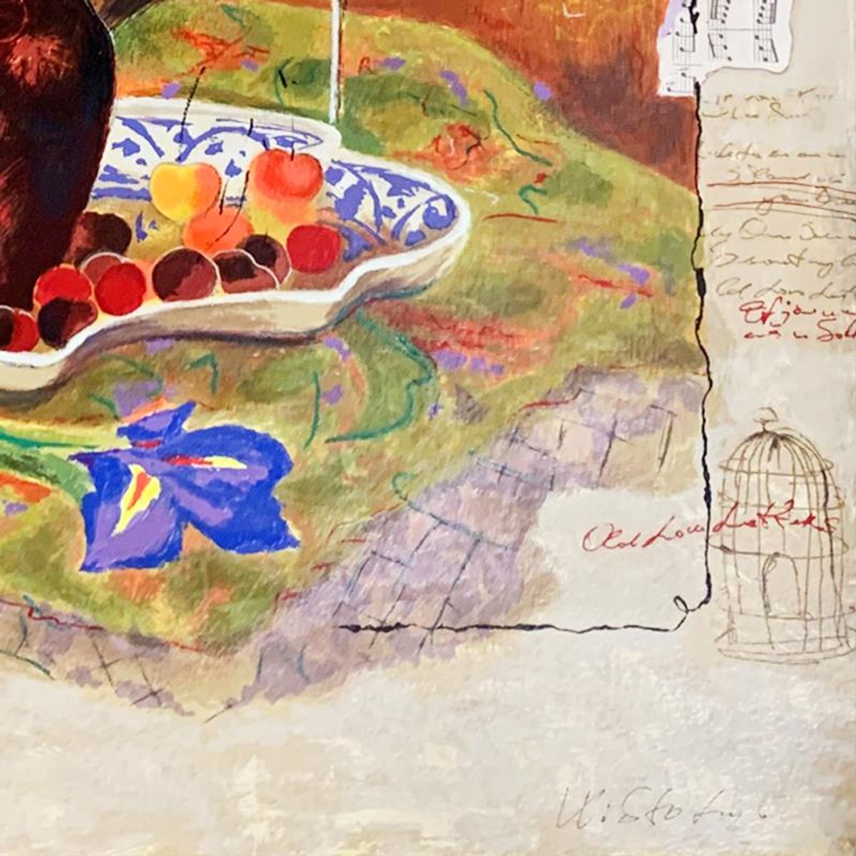 Alexander Galtchansky (1959-2008) and Tanya Wissotzky (1959-2006), Hand Signed Limited Edition Serigraph on Paper with Letter of Authenticity.