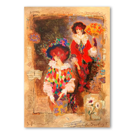 Alexander Galtchansky (1959-2008) and Tanya Wissotzky (1959-2006), Hand Signed Limited Edition Serigraph on Paper with Letter of Authenticity.