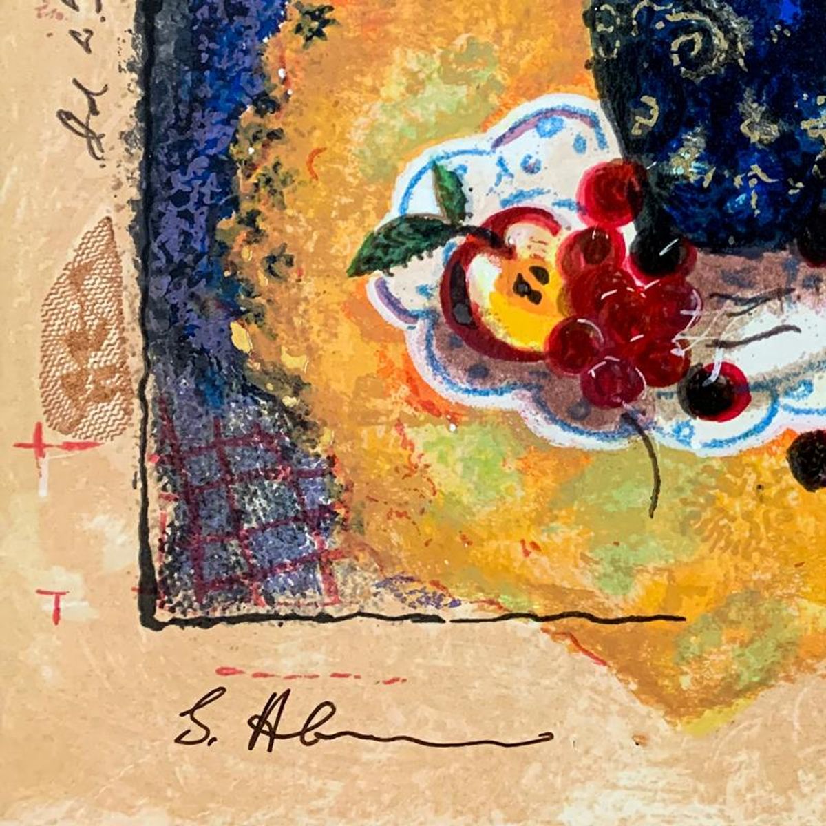 Alexander Galtchansky (1959-2008) and Tanya Wissotzky (1959-2006), Hand Signed Limited Edition Serigraph on Paper with Letter of Authenticity.