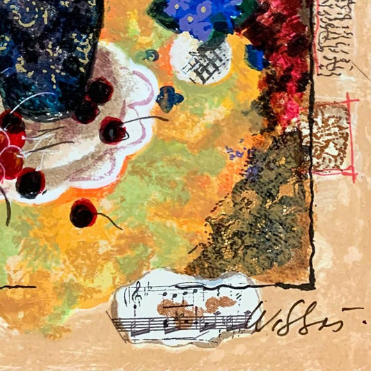 Alexander Galtchansky (1959-2008) and Tanya Wissotzky (1959-2006), Hand Signed Limited Edition Serigraph on Paper with Letter of Authenticity.