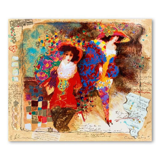 Alexander Galtchansky (1959-2008) and Tanya Wissotzky (1959-2006), Hand Signed Limited Edition Serigraph on Paper with Letter of Authenticity.