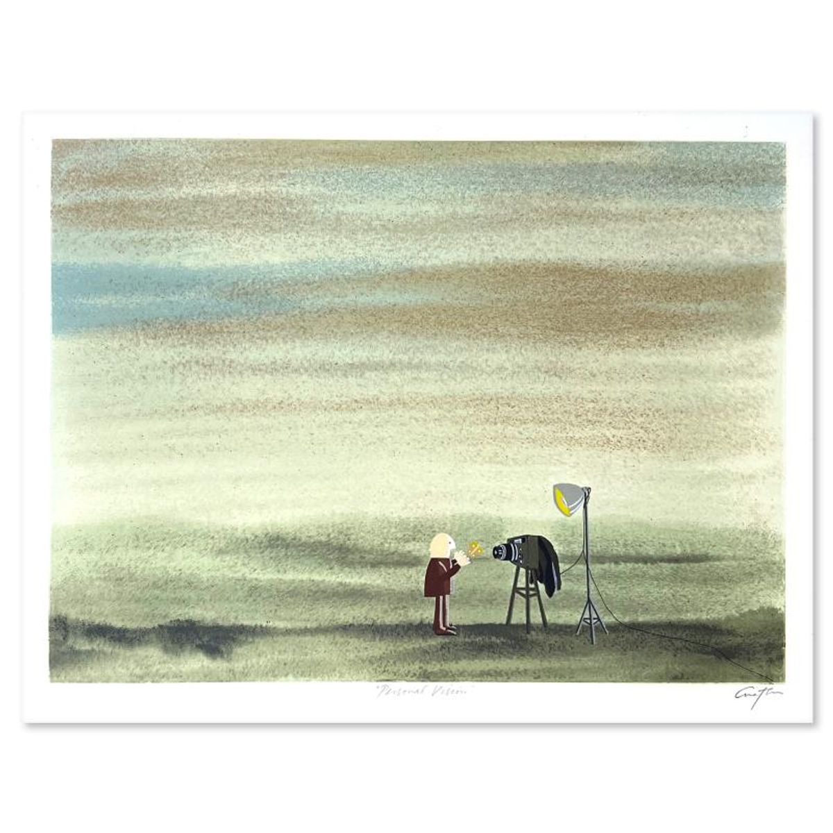 Harry Araten (1936-2001), Hand Signed, Numbered Limited Edition with Letter of Authenticity.