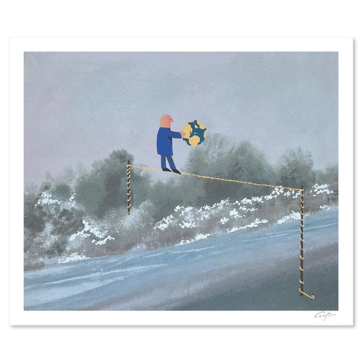 Harry Araten (1936-2001), Hand Signed, Numbered Limited Edition with Letter of Authenticity.