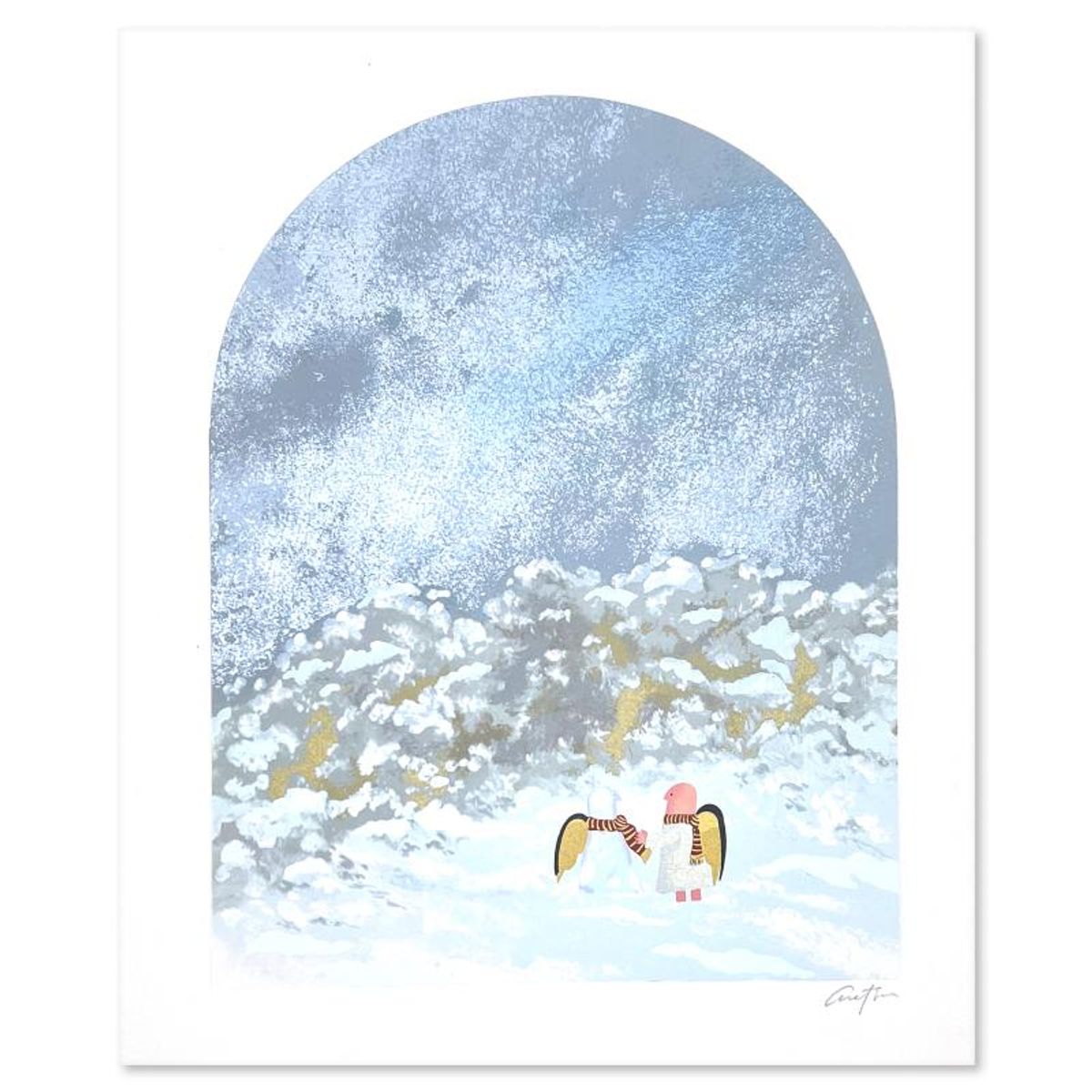 Harry Araten (1936-2001), Hand Signed, Numbered Limited Edition with Letter of Authenticity.
