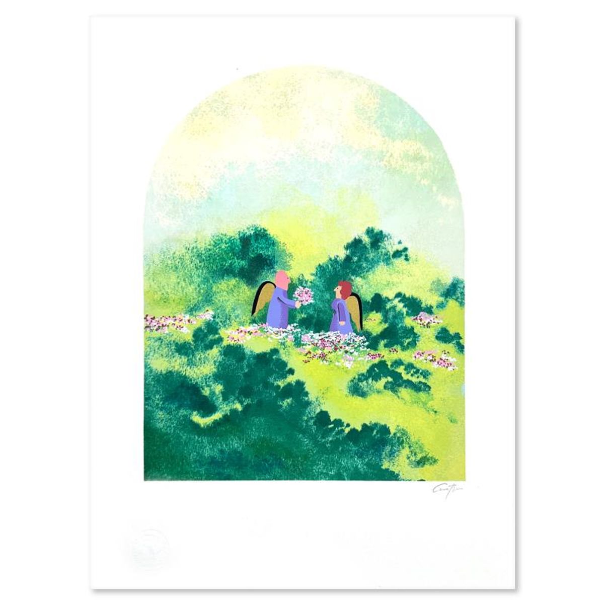 Harry Araten (1936-2001), Hand Signed, Numbered Limited Edition with Letter of Authenticity.