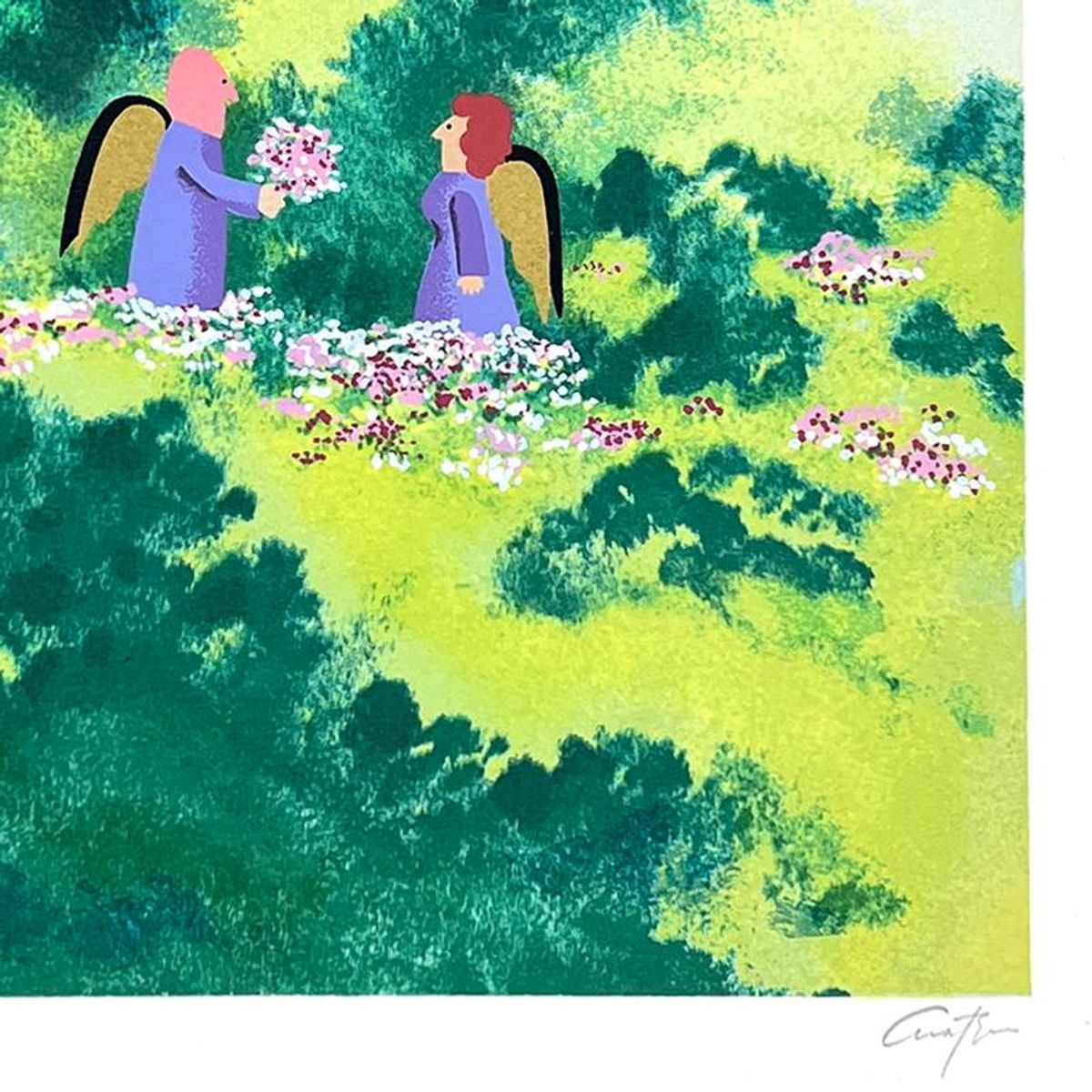 Harry Araten (1936-2001), Hand Signed, Numbered Limited Edition with Letter of Authenticity.