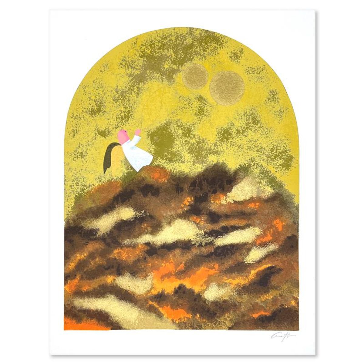 Harry Araten (1936-2001), Hand Signed, Numbered Limited Edition with Letter of Authenticity.