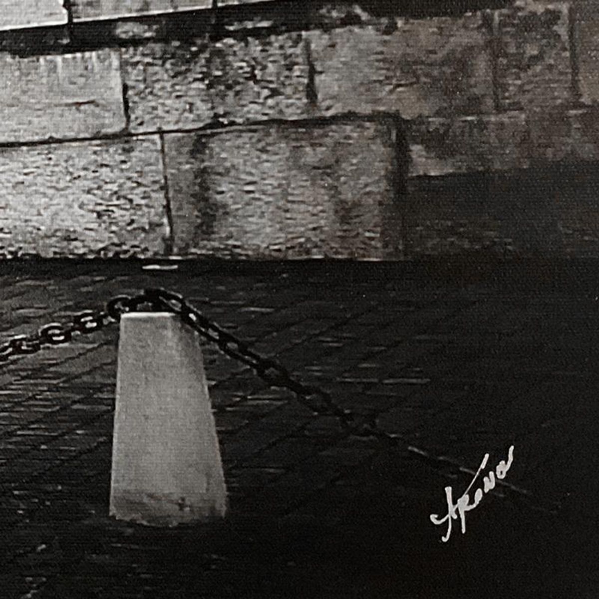 Misha Aronov, "November Morning" Framed Limited Edition Photograph on Canvas, Numbered and Hand Signed with Letter of Authenticity.