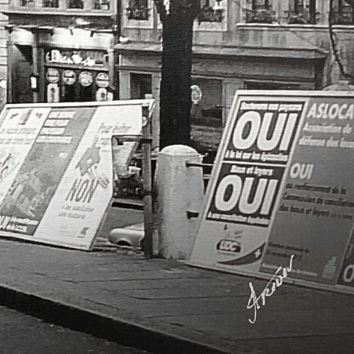 Misha Aronov, "Lazy Saturday" Framed Limited Edition Photograph on Canvas, Numbered and Hand Signed with Letter of Authenticity.