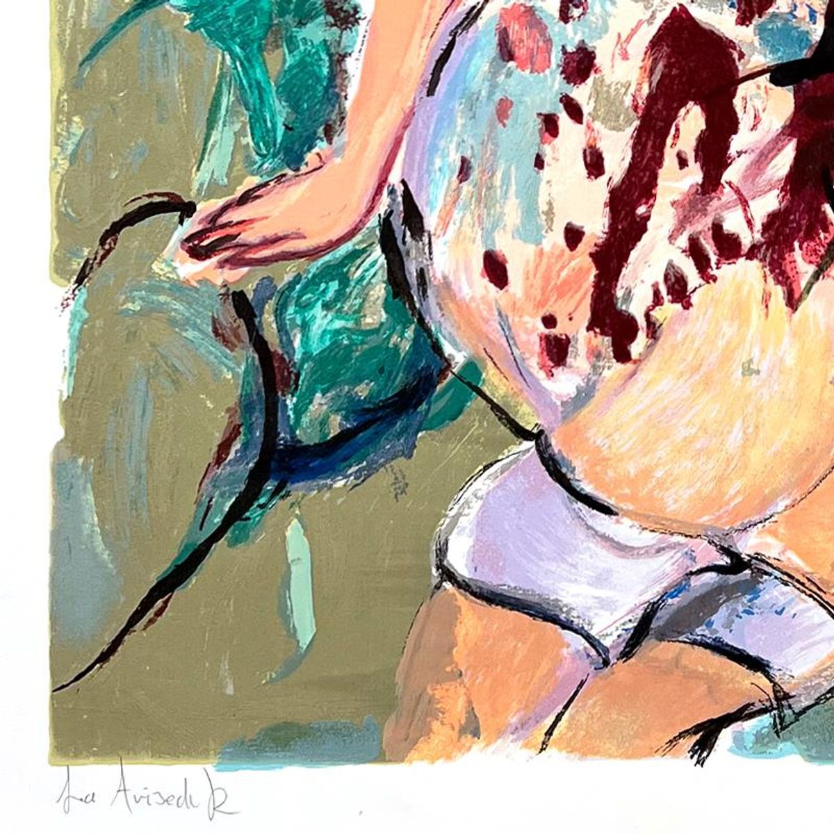 Lea Avizedek, Hand Signed, Numbered Limited Edition with Letter of Authenticity.