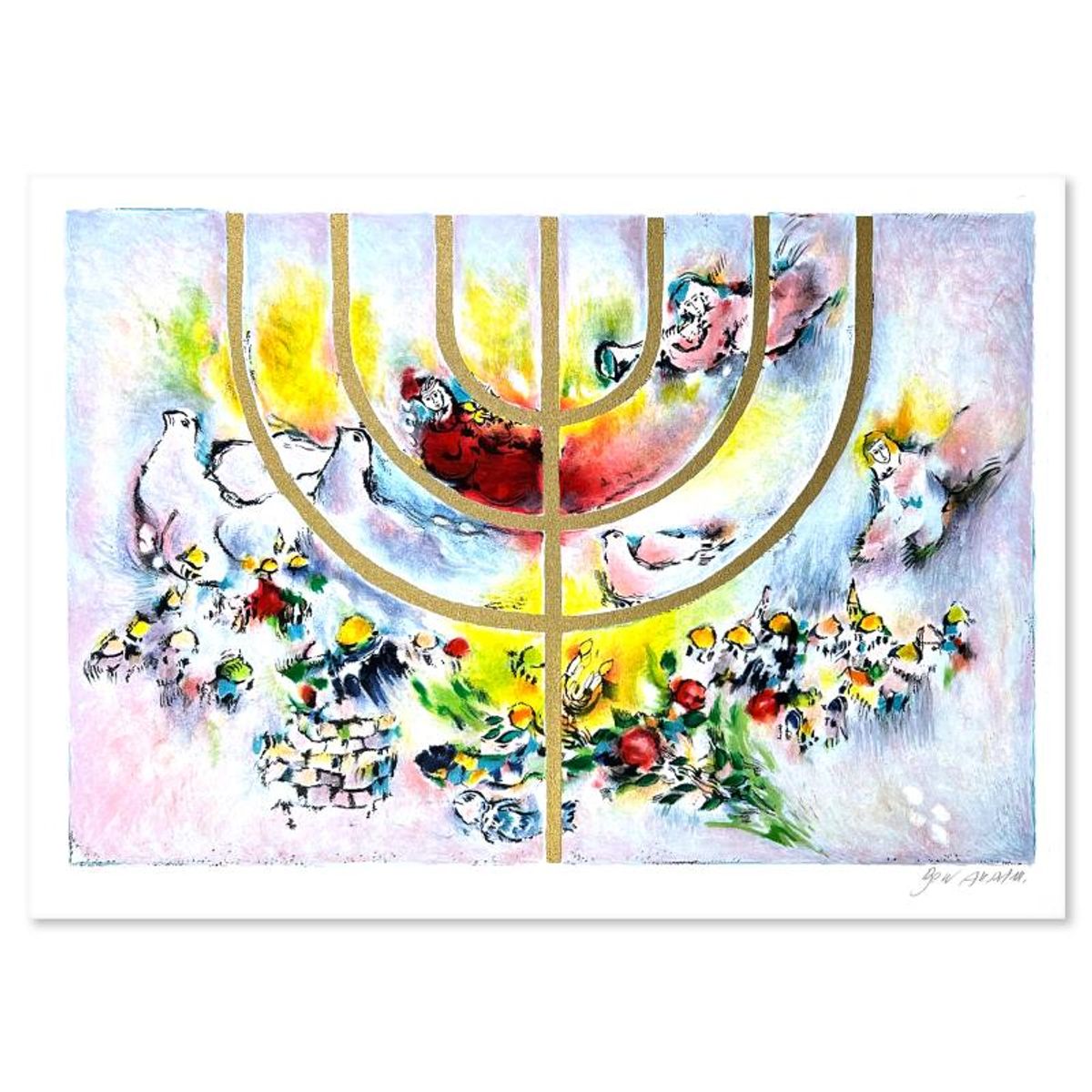 Ben Avram, Hand Signed, Numbered Limited Edition with Letter of Authenticity.