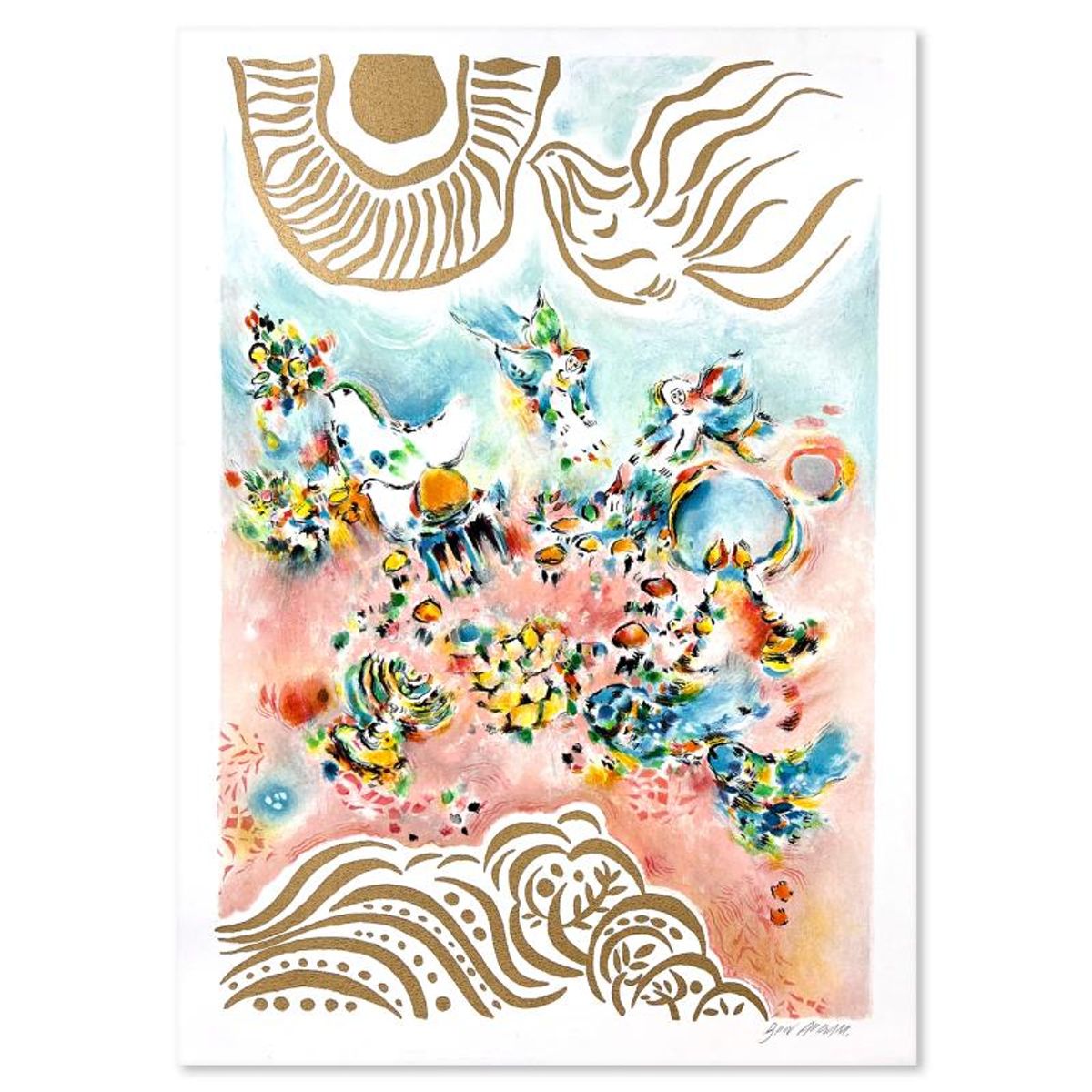 Ben Avram, Hand Signed, Numbered Limited Edition with Letter of Authenticity.