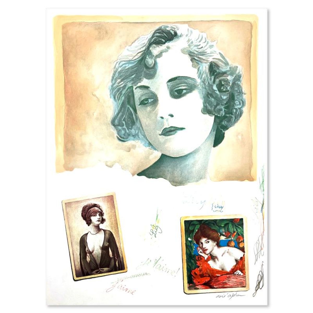 Arie Azene, Hand Signed, Numbered Limited Edition with Letter of Authenticity.