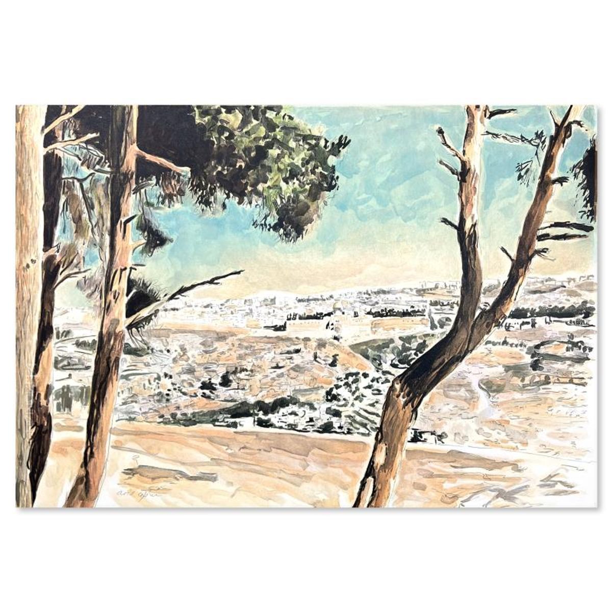 Arie Azene, Hand Signed, Numbered Limited Edition with Letter of Authenticity.