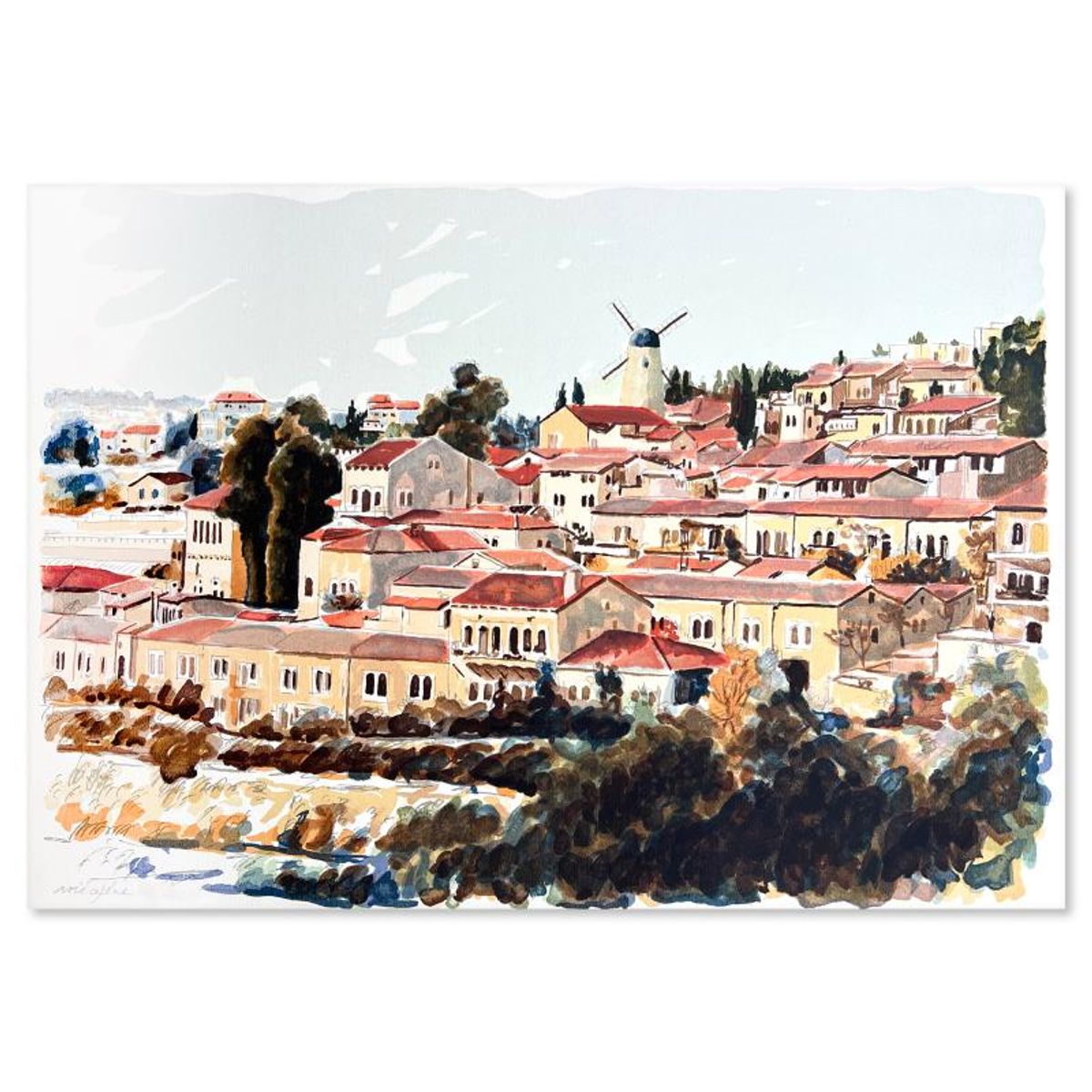 Arie Azene, Hand Signed, Numbered Limited Edition with Letter of Authenticity.