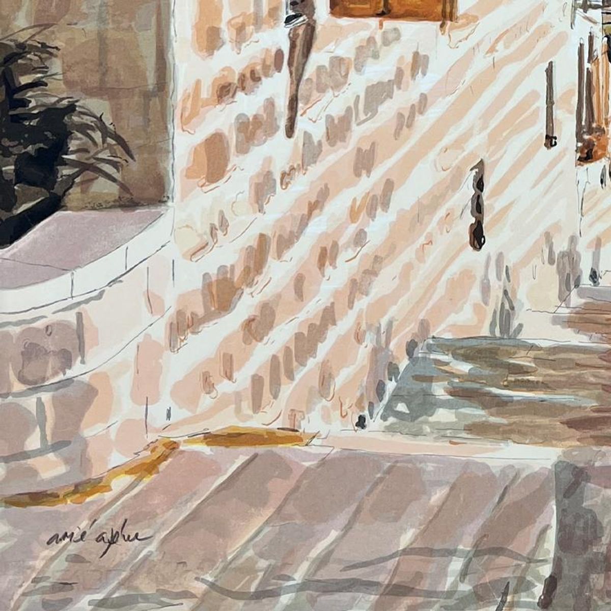 Arie Azene, Hand Signed, Numbered Limited Edition with Letter of Authenticity.