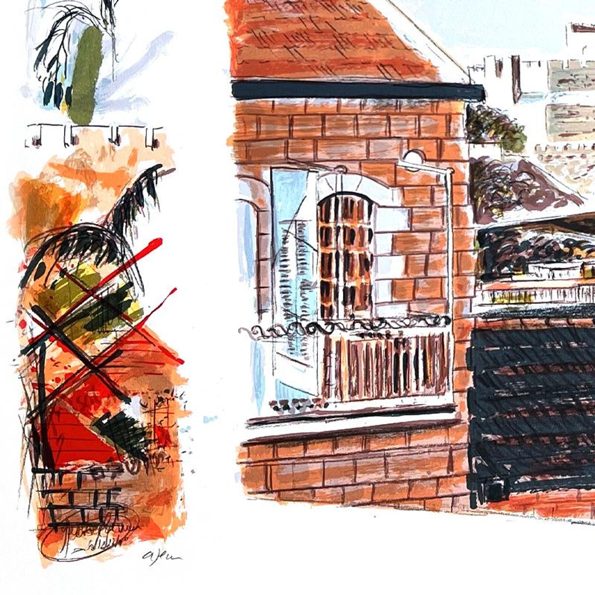 Arie Azene, Hand Signed, Numbered Limited Edition with Letter of Authenticity.