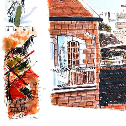 Arie Azene, Hand Signed, Numbered Limited Edition with Letter of Authenticity.